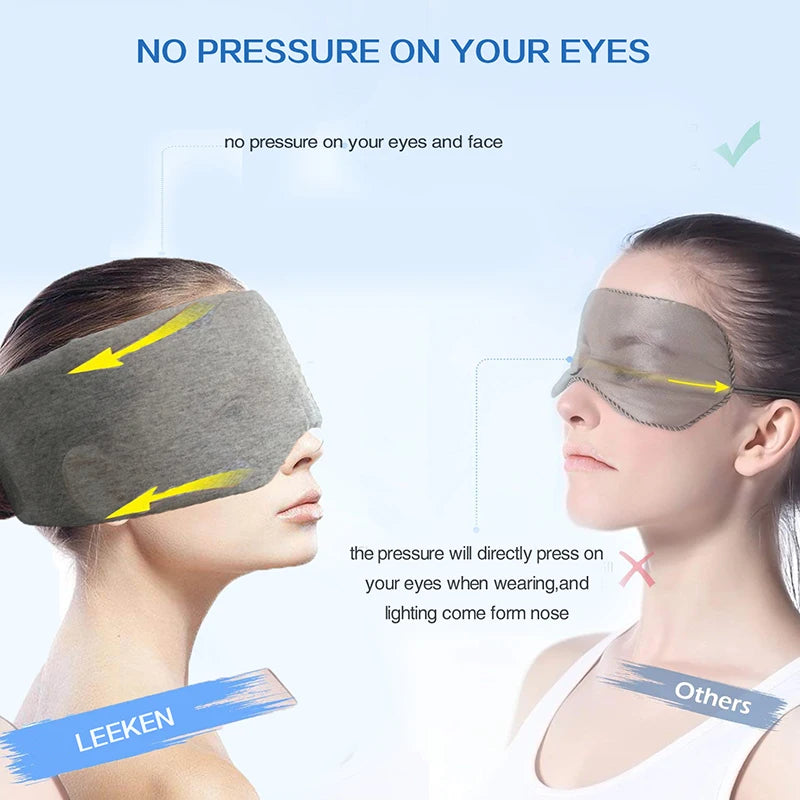 Cotton & Silk Comfortable Sleeping Eye Mask