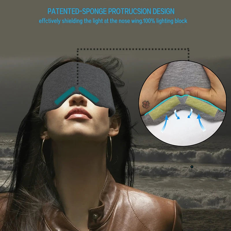 Cotton & Silk Comfortable Sleeping Eye Mask