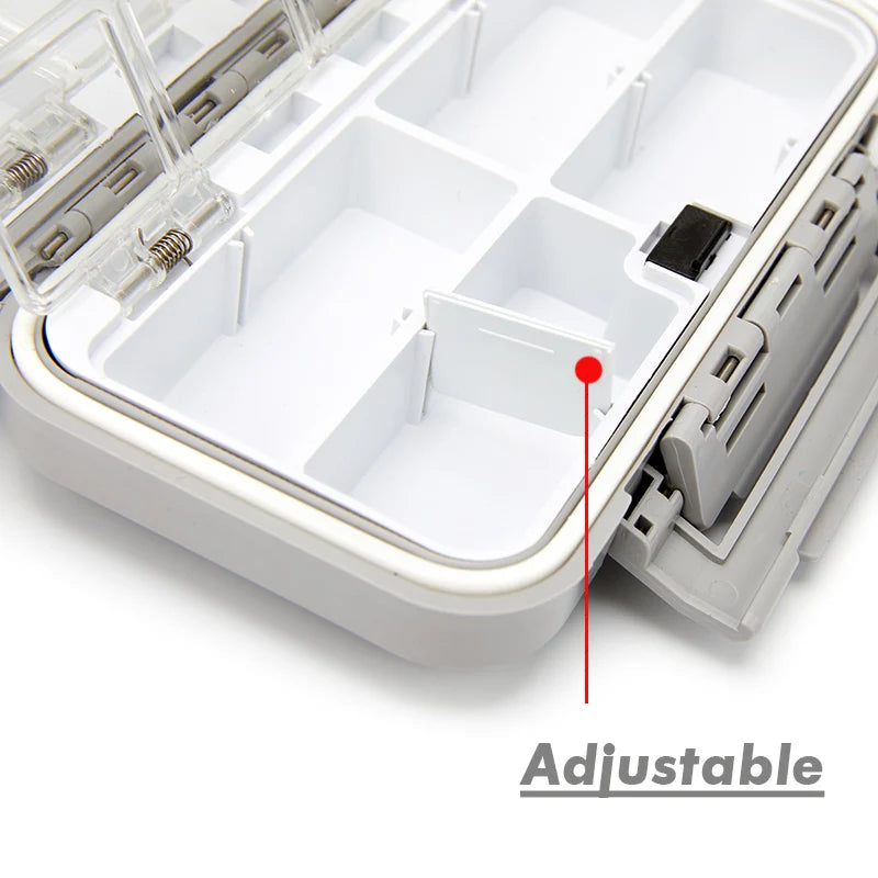 😍 Travel Pill Storage Organizer Case