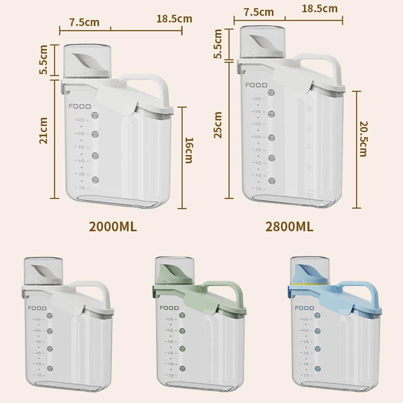 Airtight Food Dispenser Containers