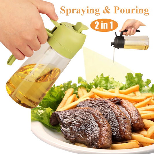 2 in 1 Cooking Oil Dispenser And Sprayer