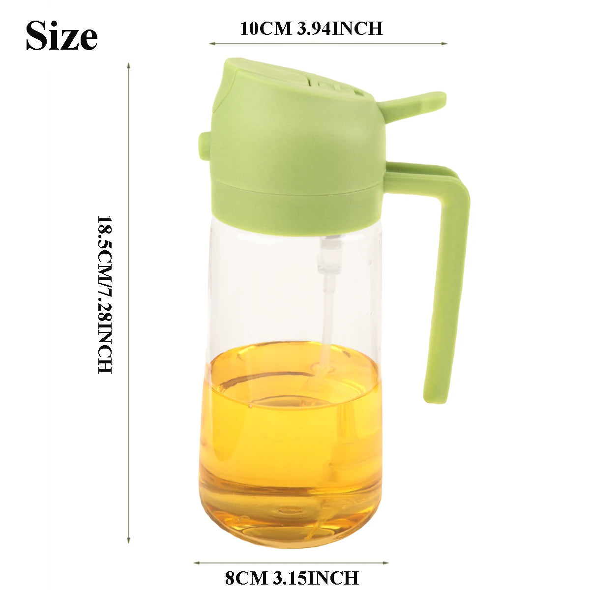 2 in 1 Cooking Oil Dispenser And Sprayer