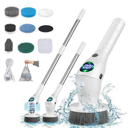 😍 8 in 1 Multifunctional Wireless Cleaning Brush