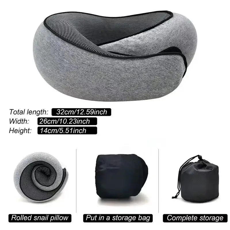 😍 Memory Foam Wrap Around Neck Pillow